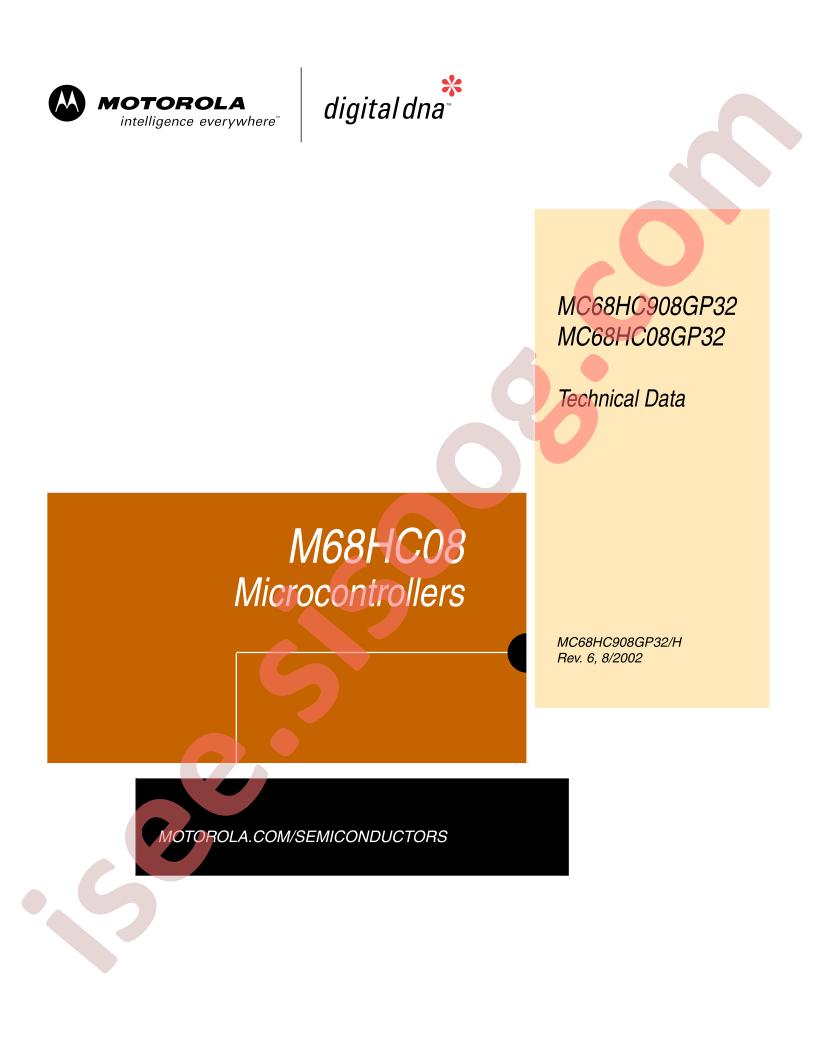 MC68HC(9)08GP32