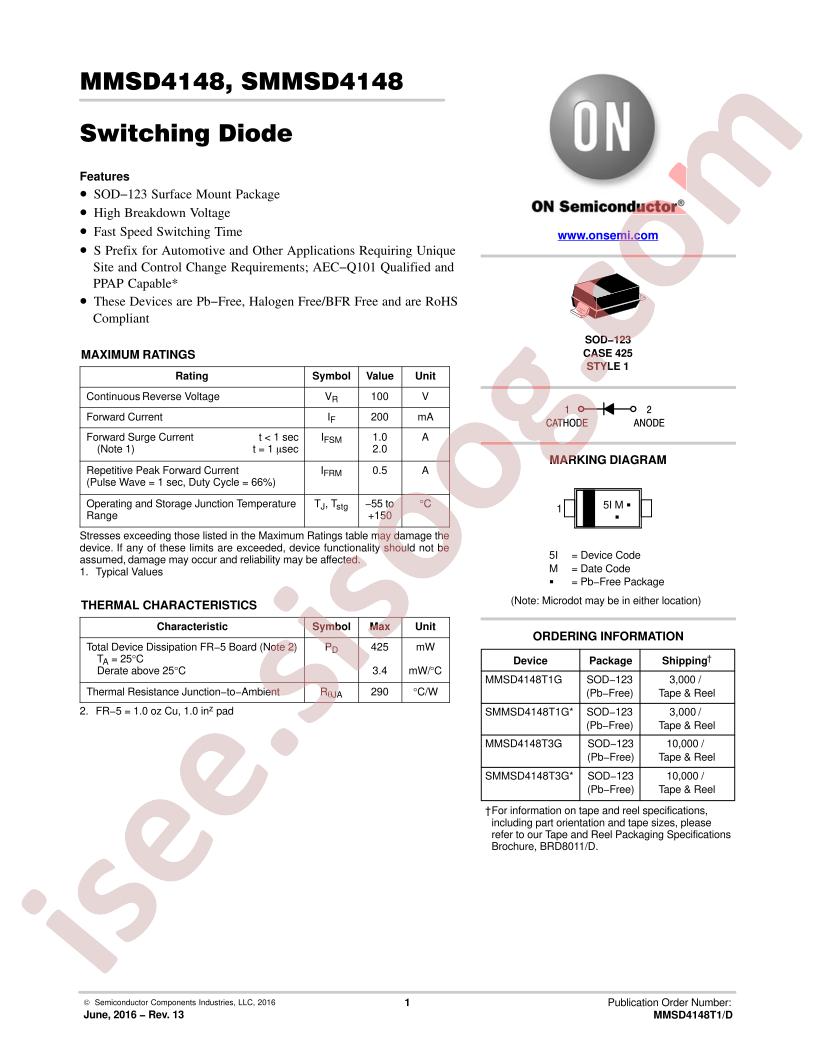 MMSD4148T(1,3)