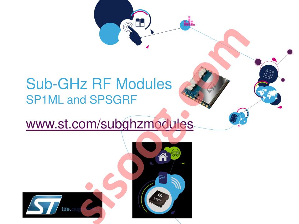 Sub-GHz RF Modules Brochure