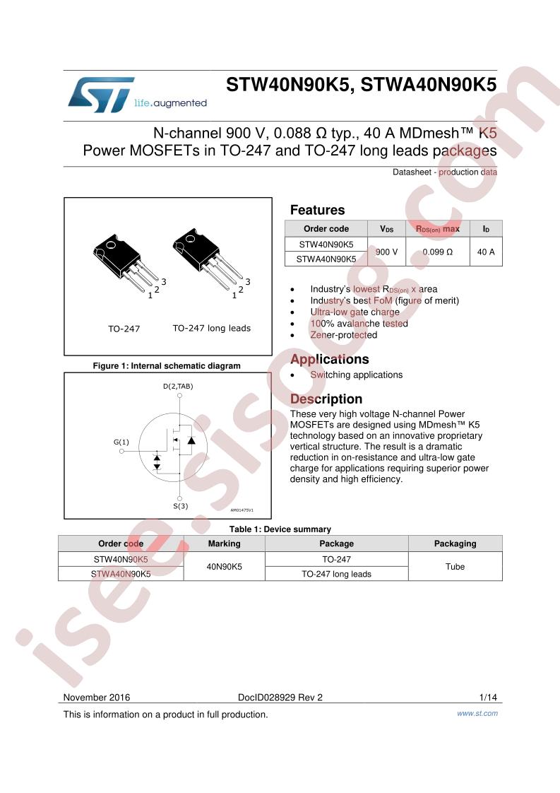 STW(A)40N90K5