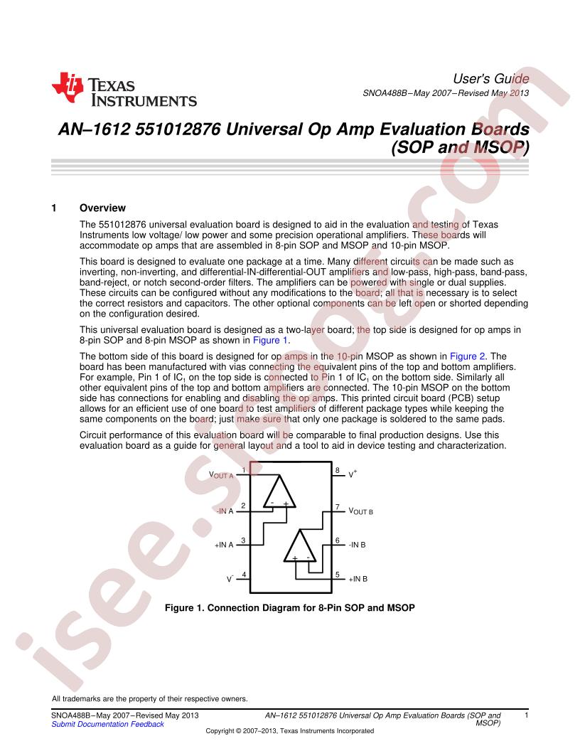 551012876 Eval Boards AppNote