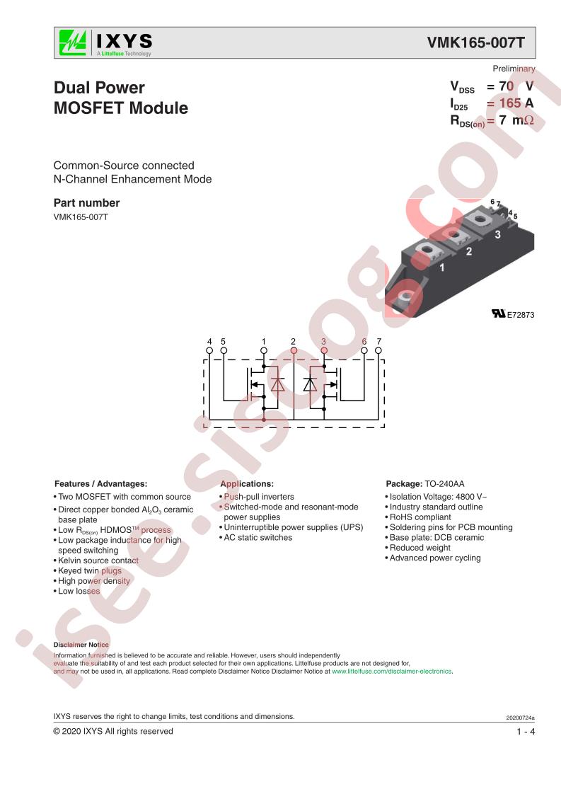 VMK165-007T