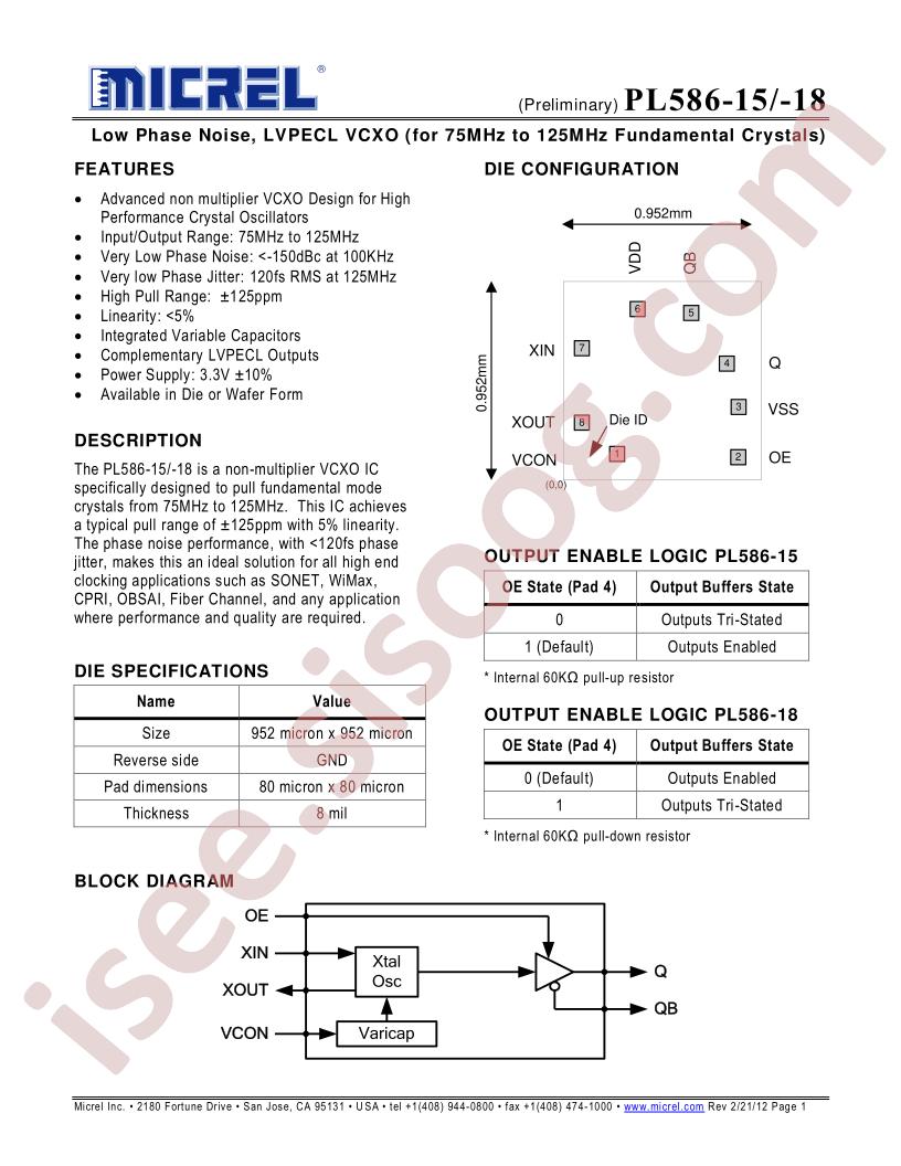 PL586-15,18 Preliminary~