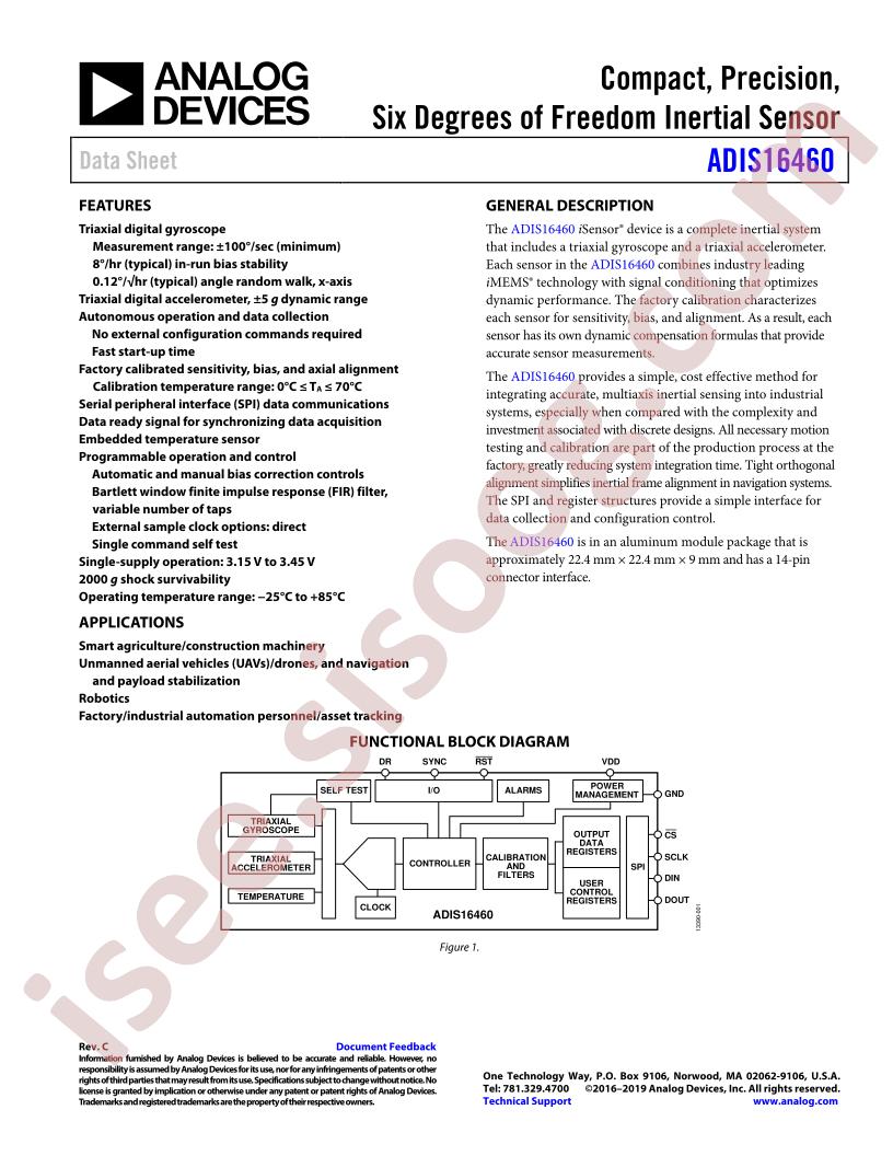 ADIS16460