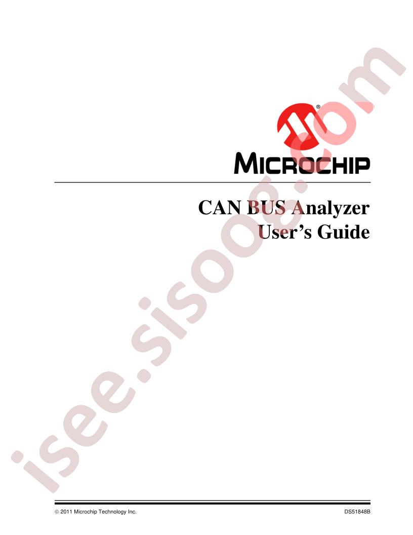 CAN BUS Analyzer Guide