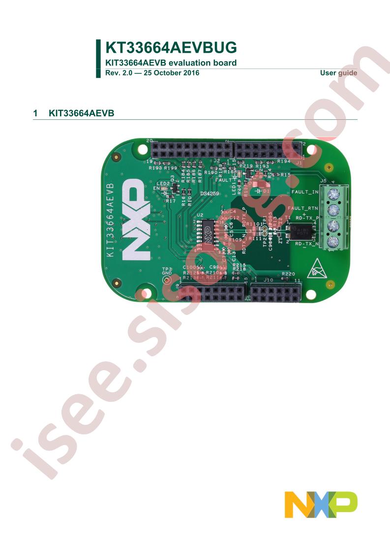 KT33664AEVBUG User Guide