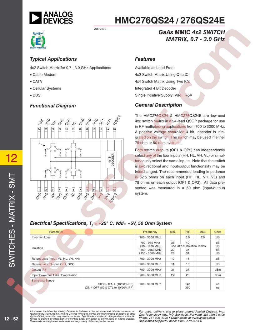HMC276QS24(E)