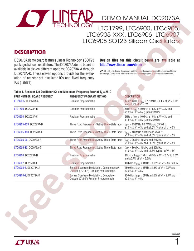 DC2073A Demo Manual