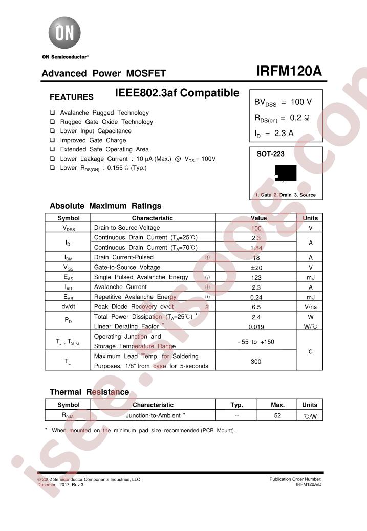 IRFM120A