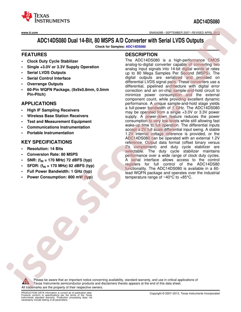 ADC14DS080