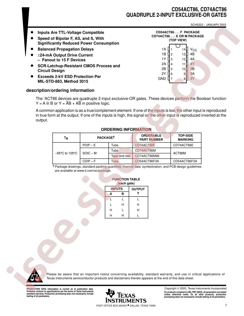 CD54,74ACT86