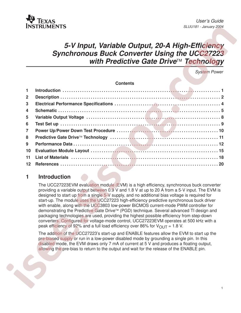 UCC27223EVM Guide