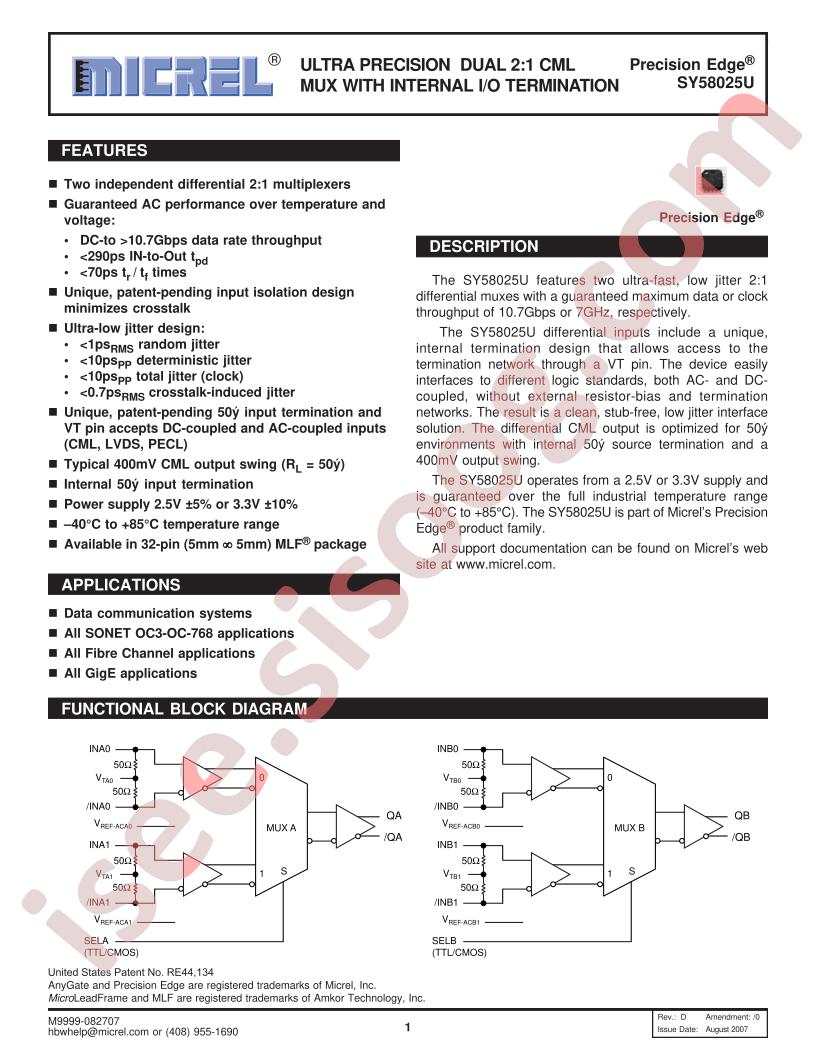 SY58025U