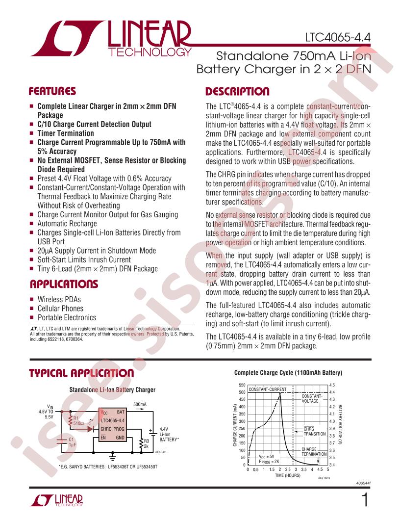 LTC4065-4.4