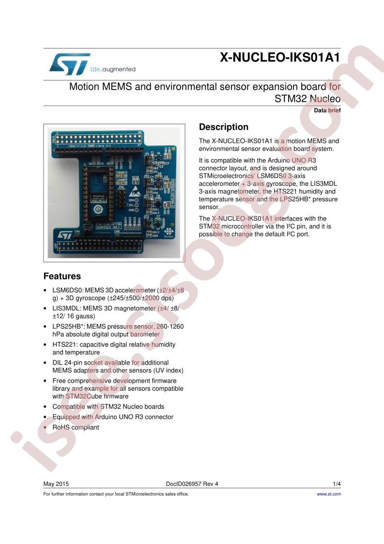X-NUCLEO-IKS01A1