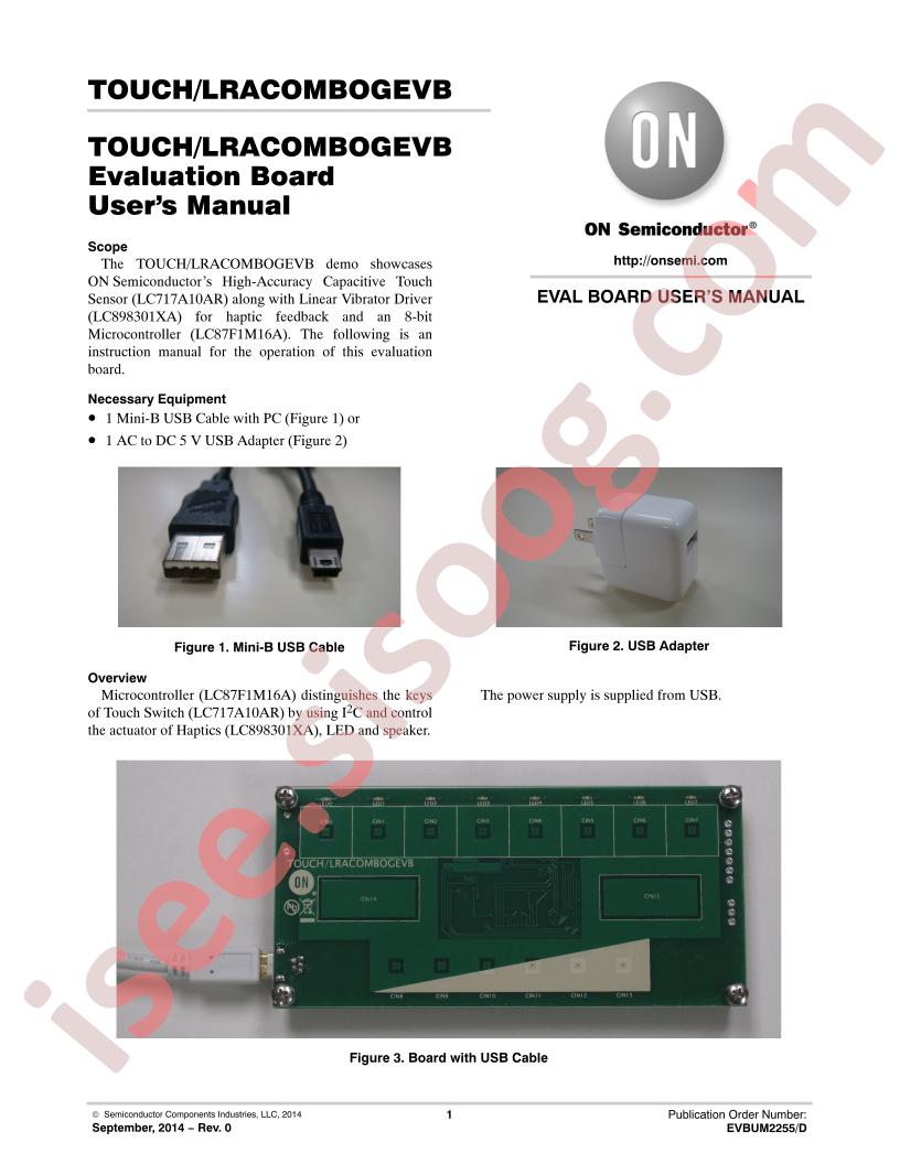 TOUCH/LRACOMBOGEVB Manual