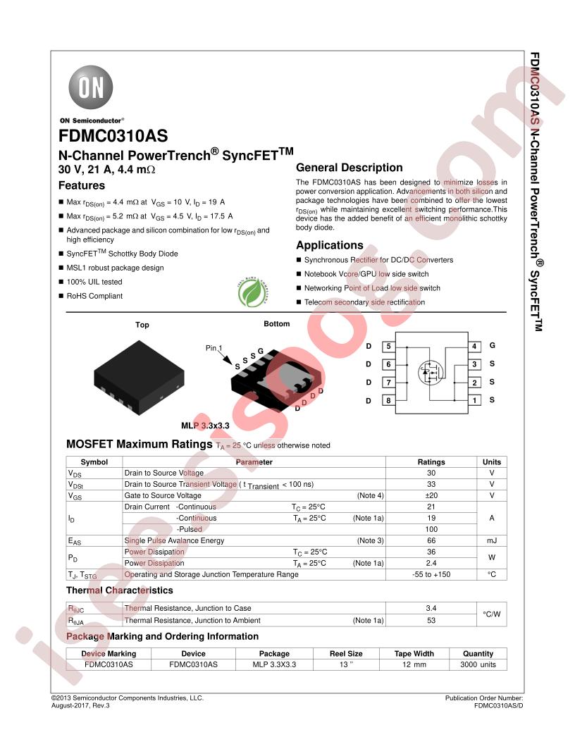 FDMC0310AS