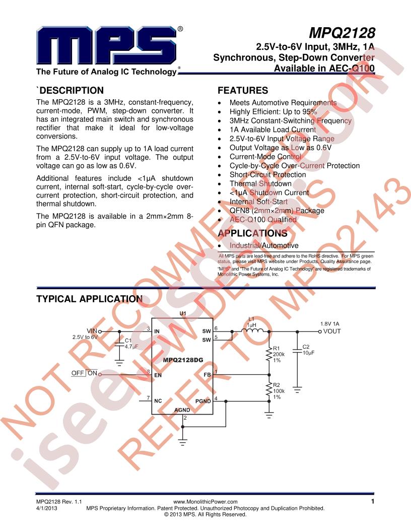 MPQ2128 Datasheet