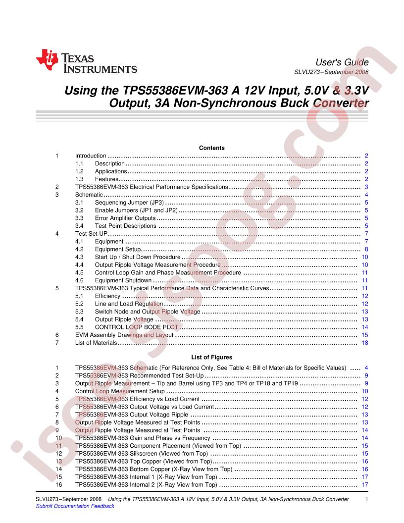 TPS55386EVM-363 User Guide