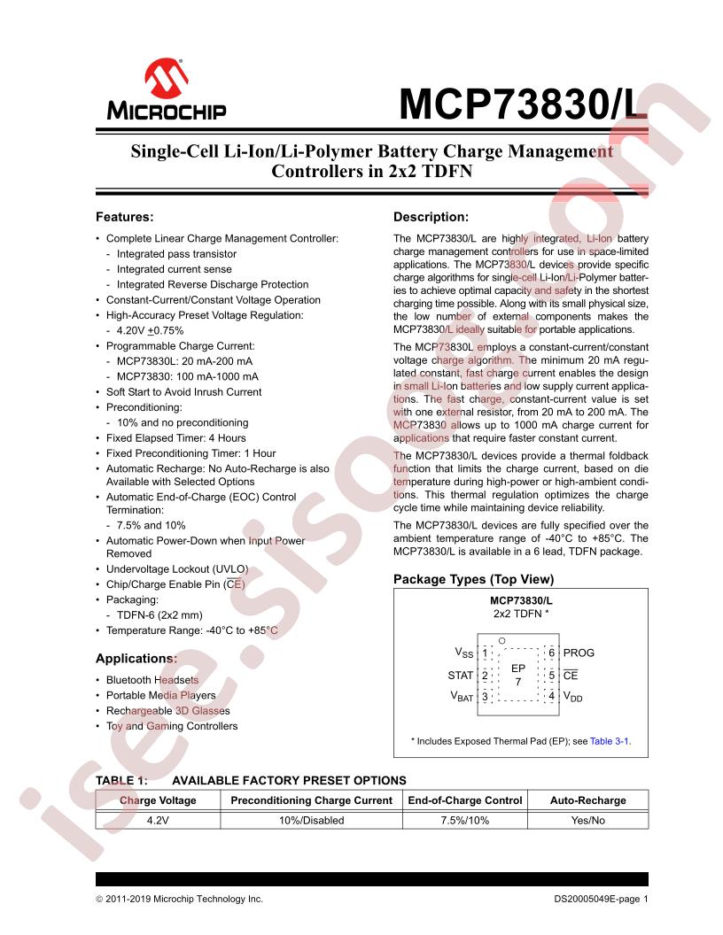 MCP73830(L)