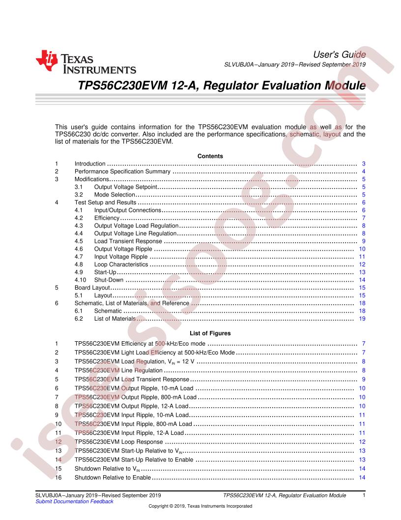 TPS56C230EVM User Guide