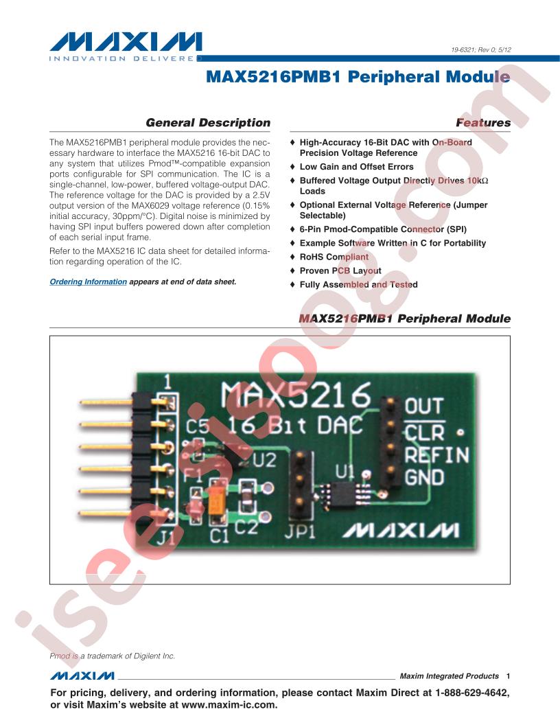 MAX5216PMB1