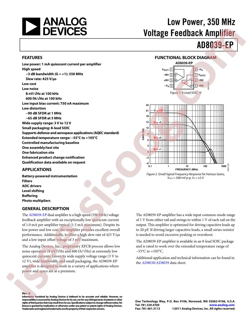 AD8039-EP