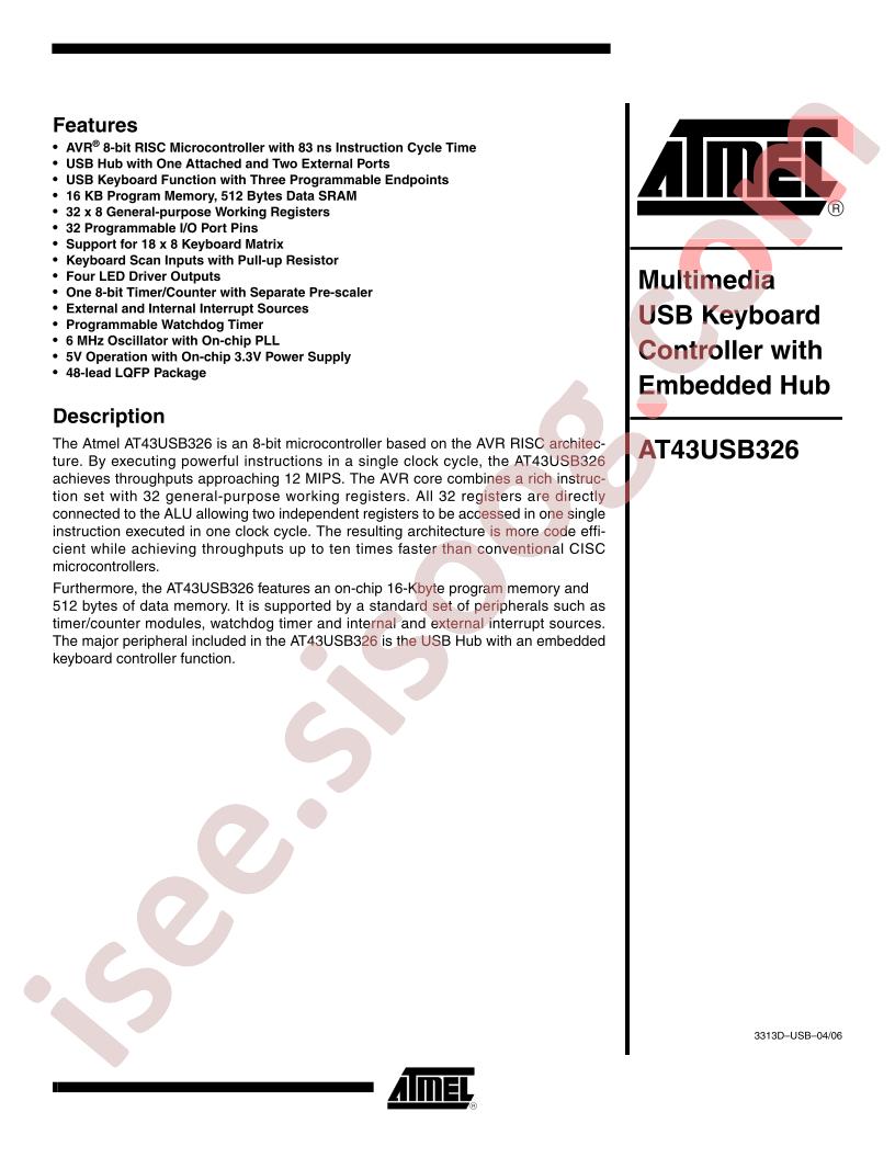 AT43USB326