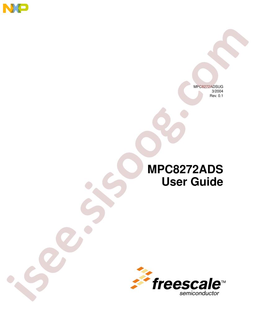 MPC8272ADS User Guide