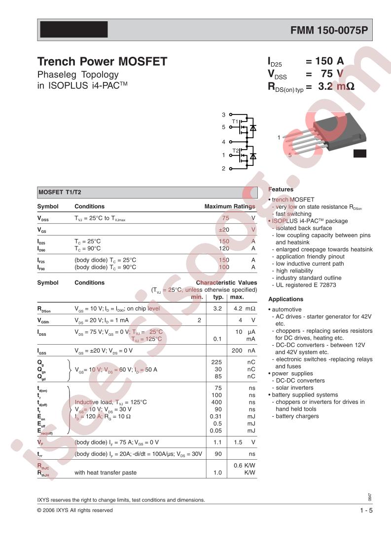 FMM150-0075P