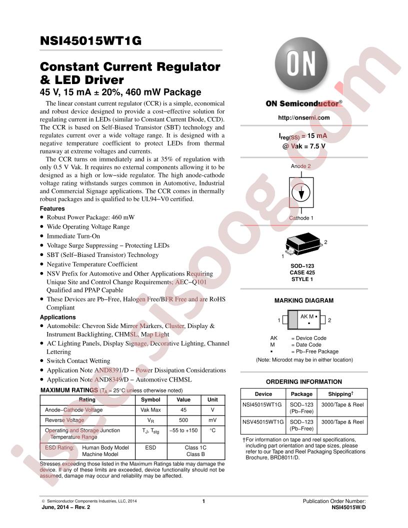 NSI45015WT1G