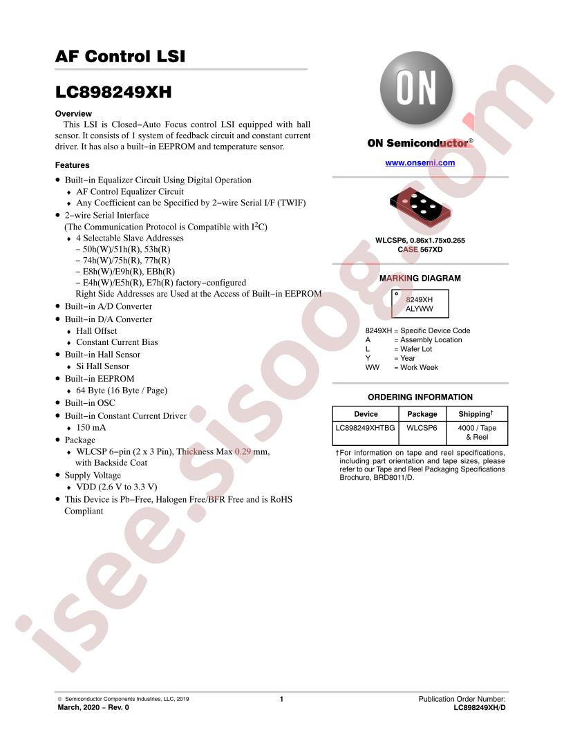 LC898249XH