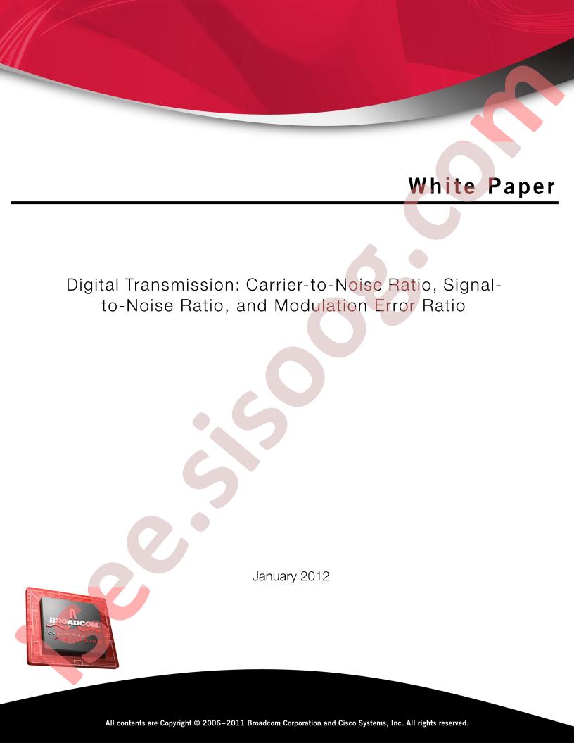 Digital Transmission White Paper