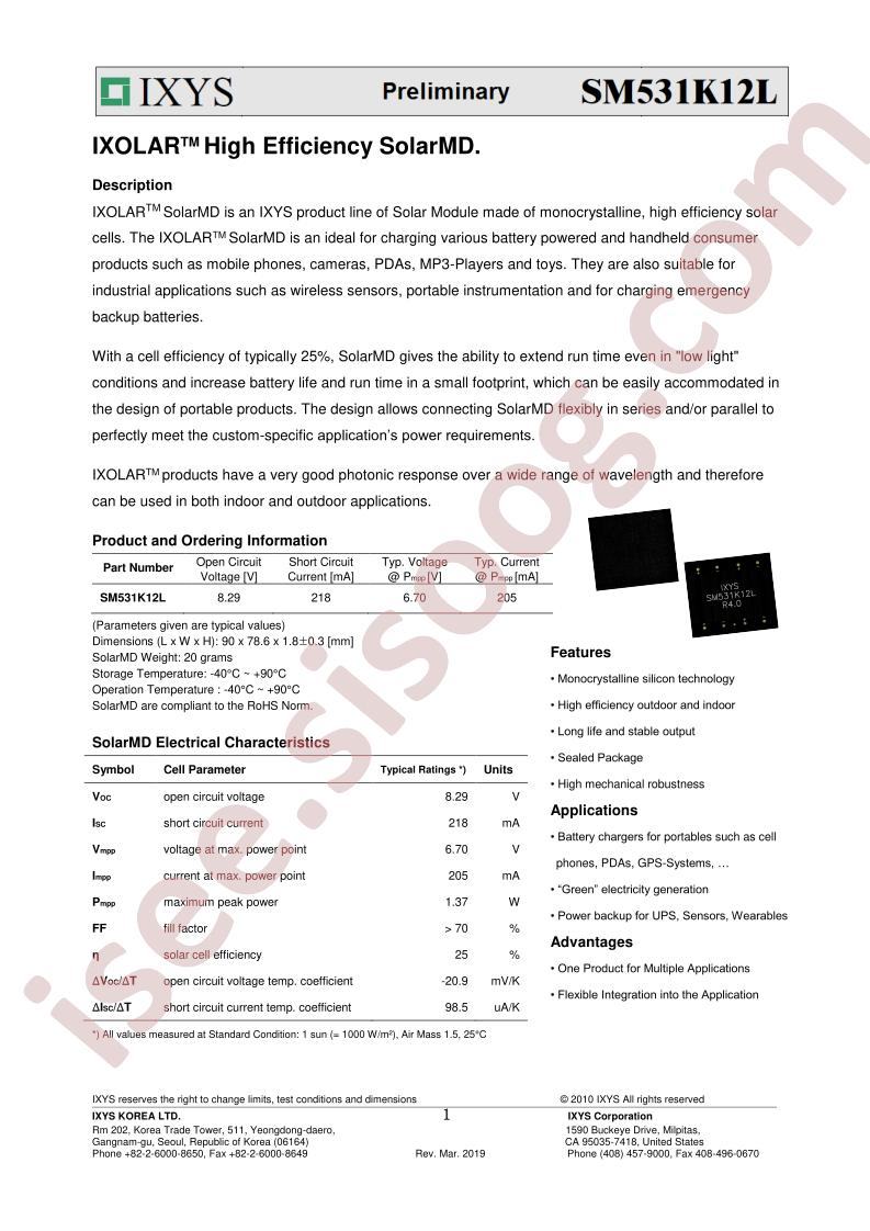 SM531K12L Datasheet Prelim~