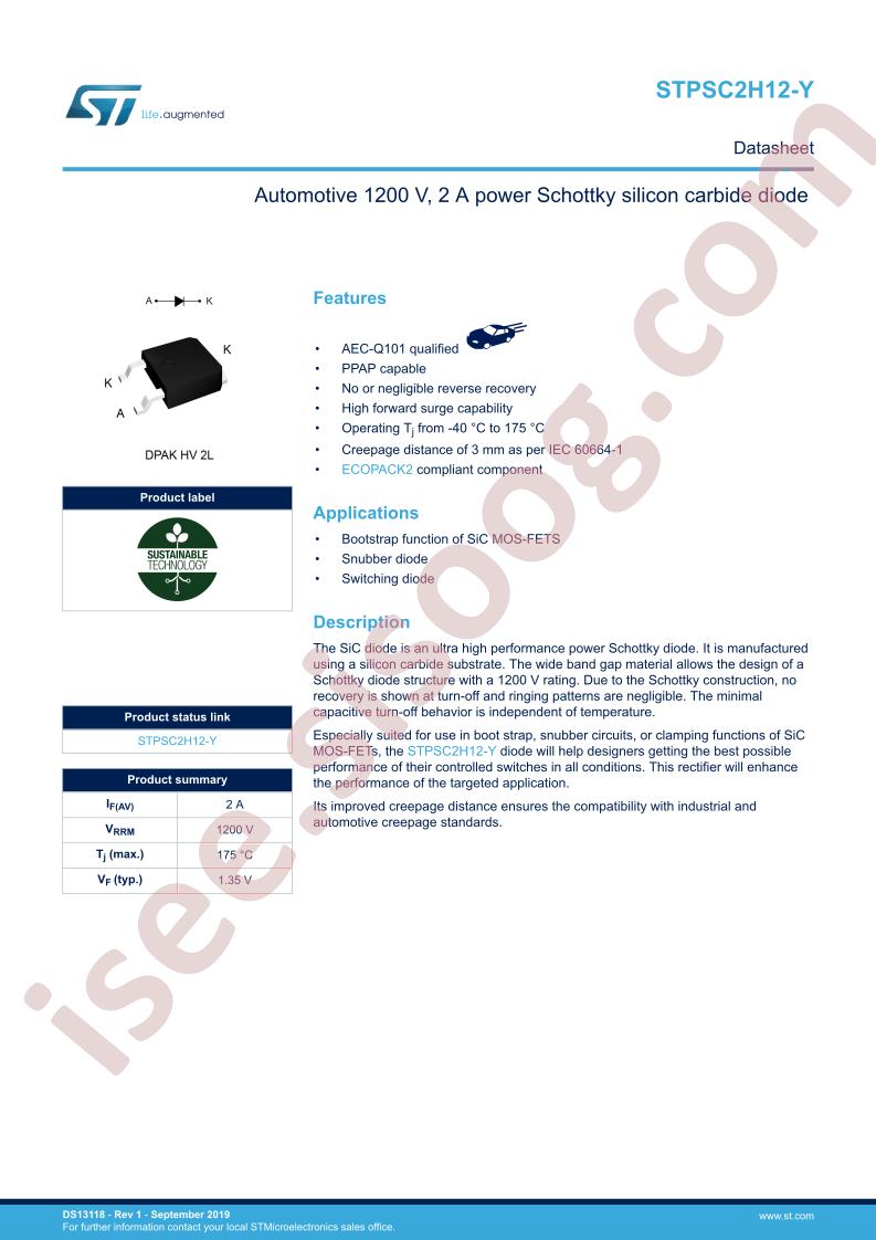 STPSC2H12-Y