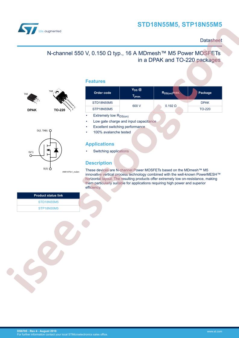 STB,D,F,P18N55M5