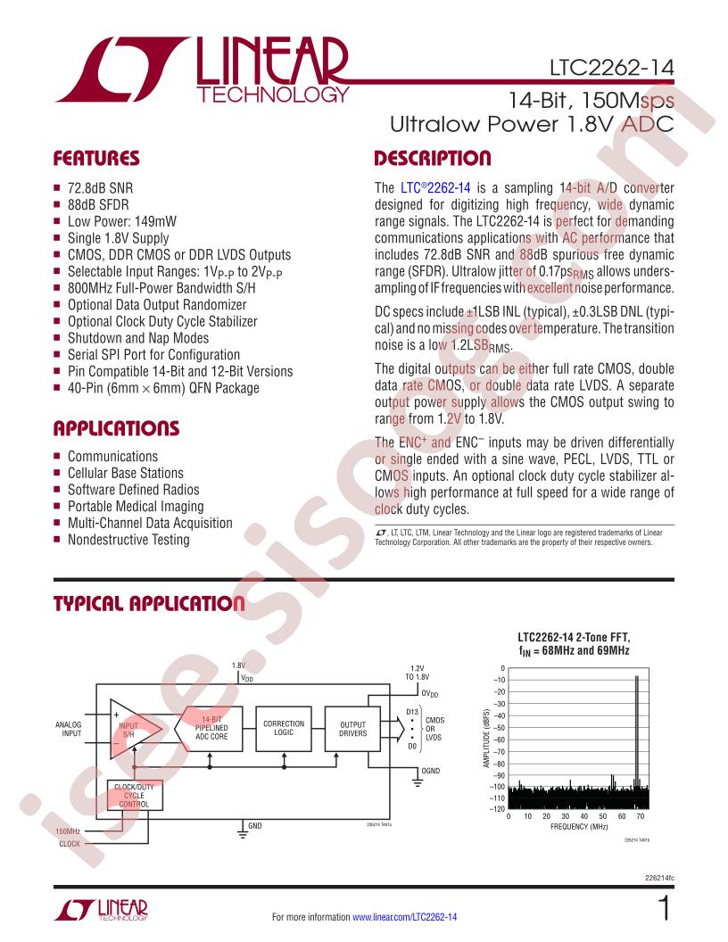LTC2262-14