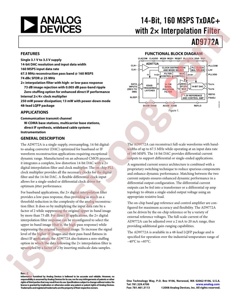 AD9772A
