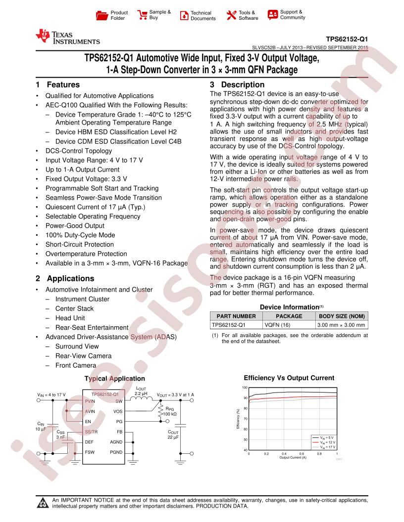 TPS62152-Q1