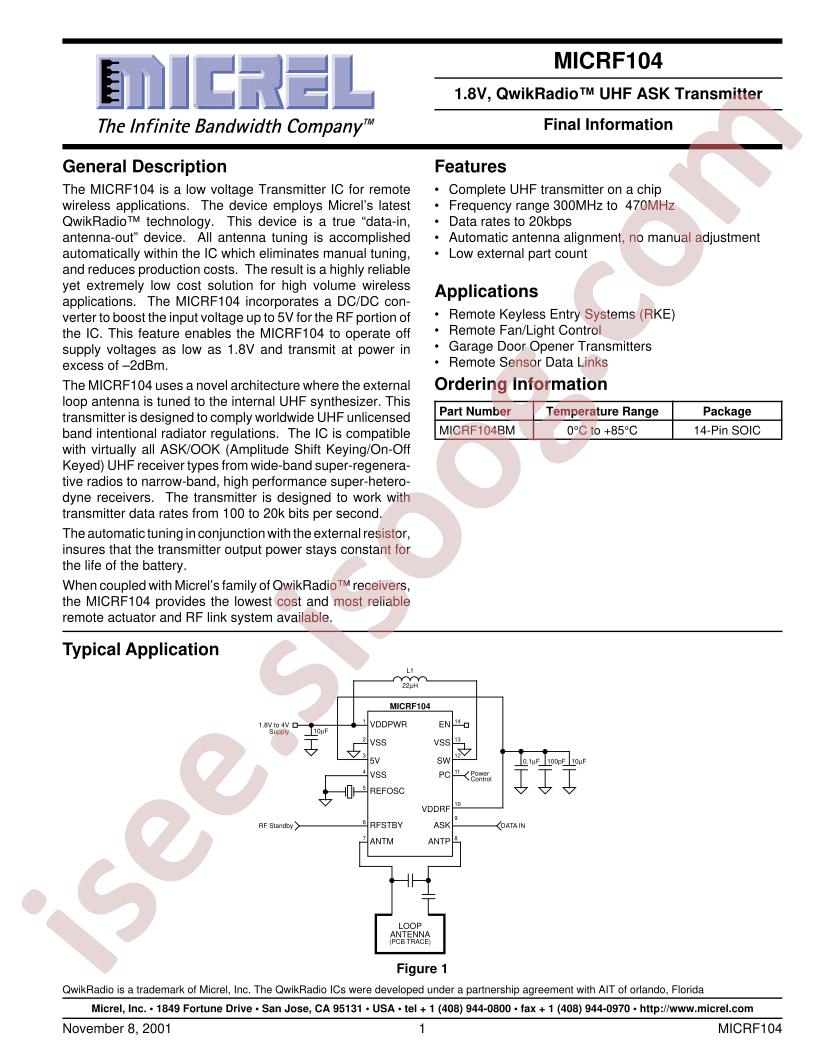 MICRF104