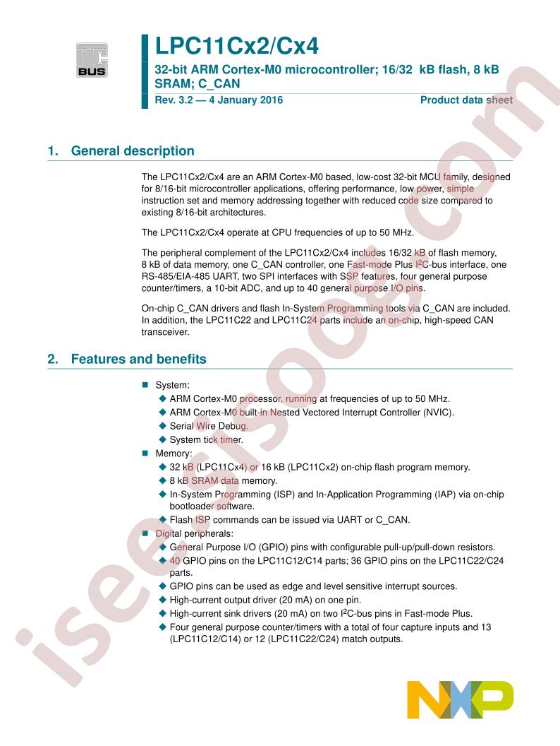 LPC11Cx2/Cx4