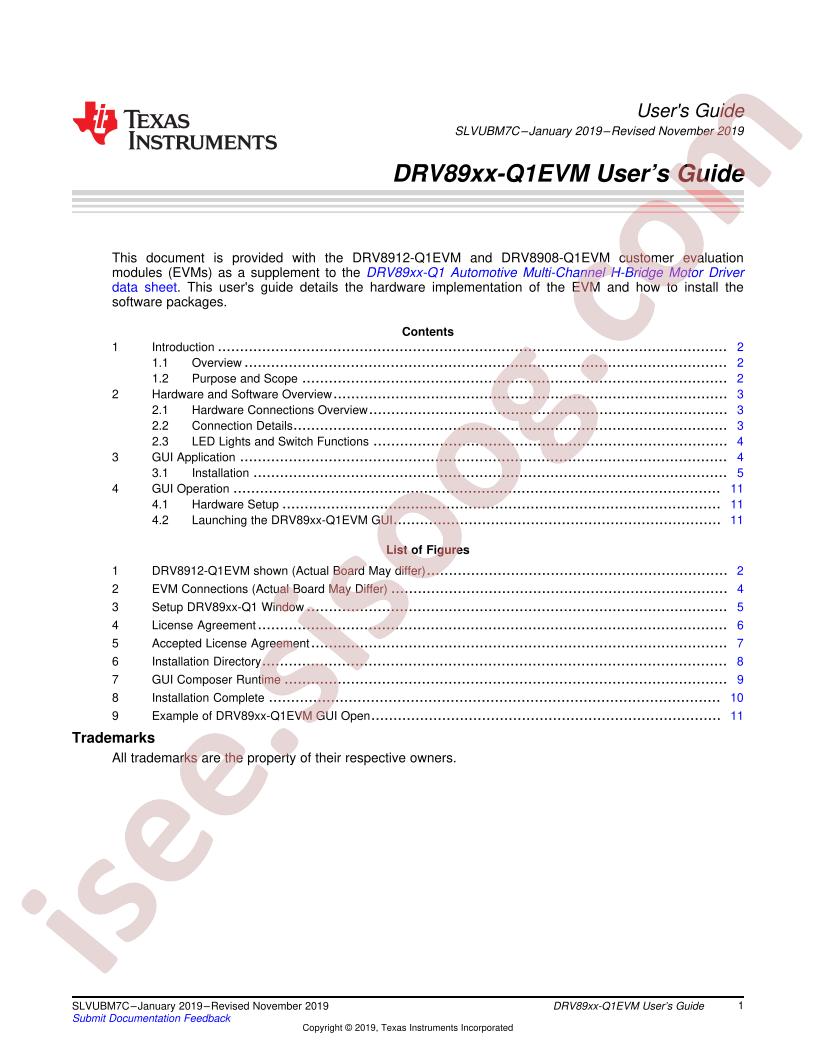 DRV89xx-Q1EVM User Guide