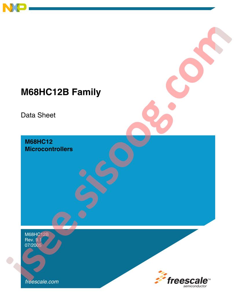 M68HC12B Family