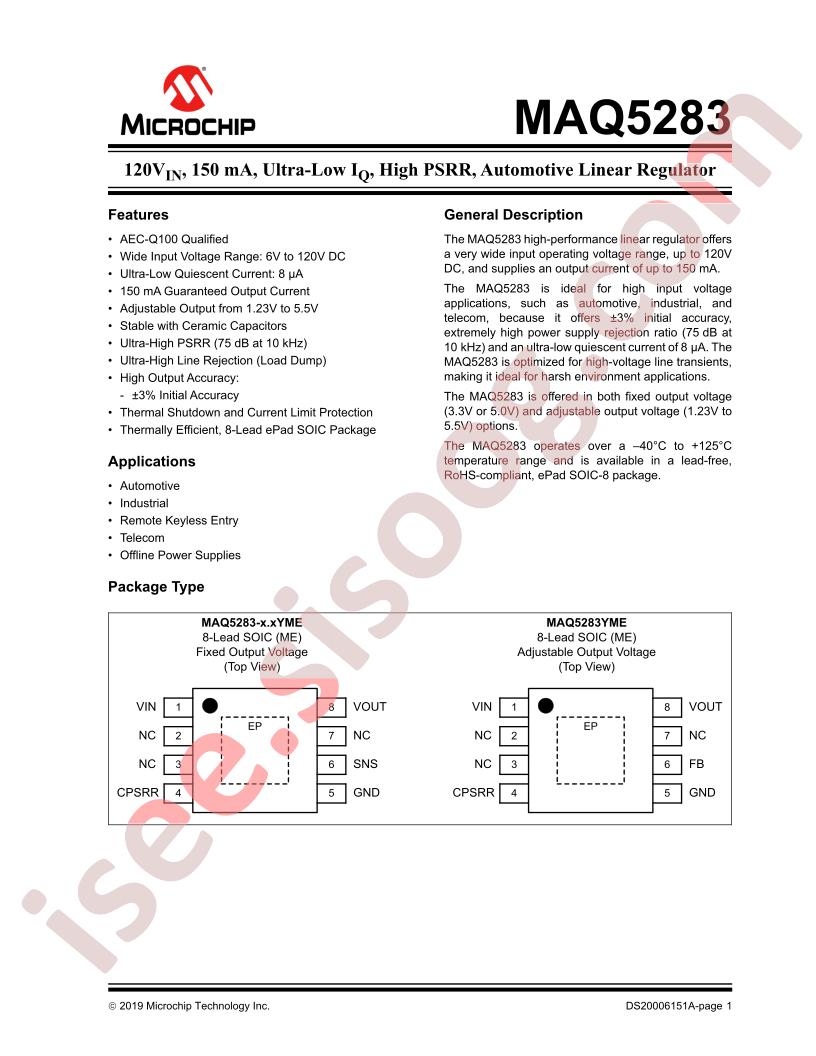 MAQ5283 DataSheet