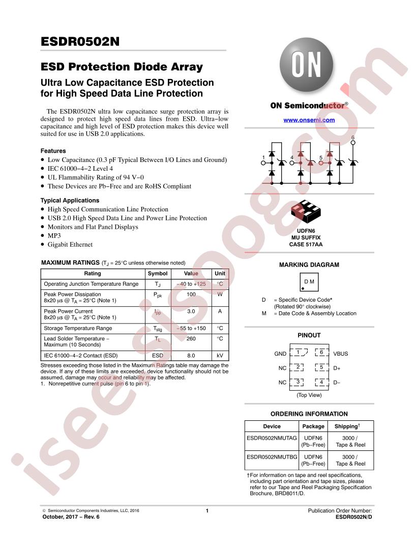ESDR0502N