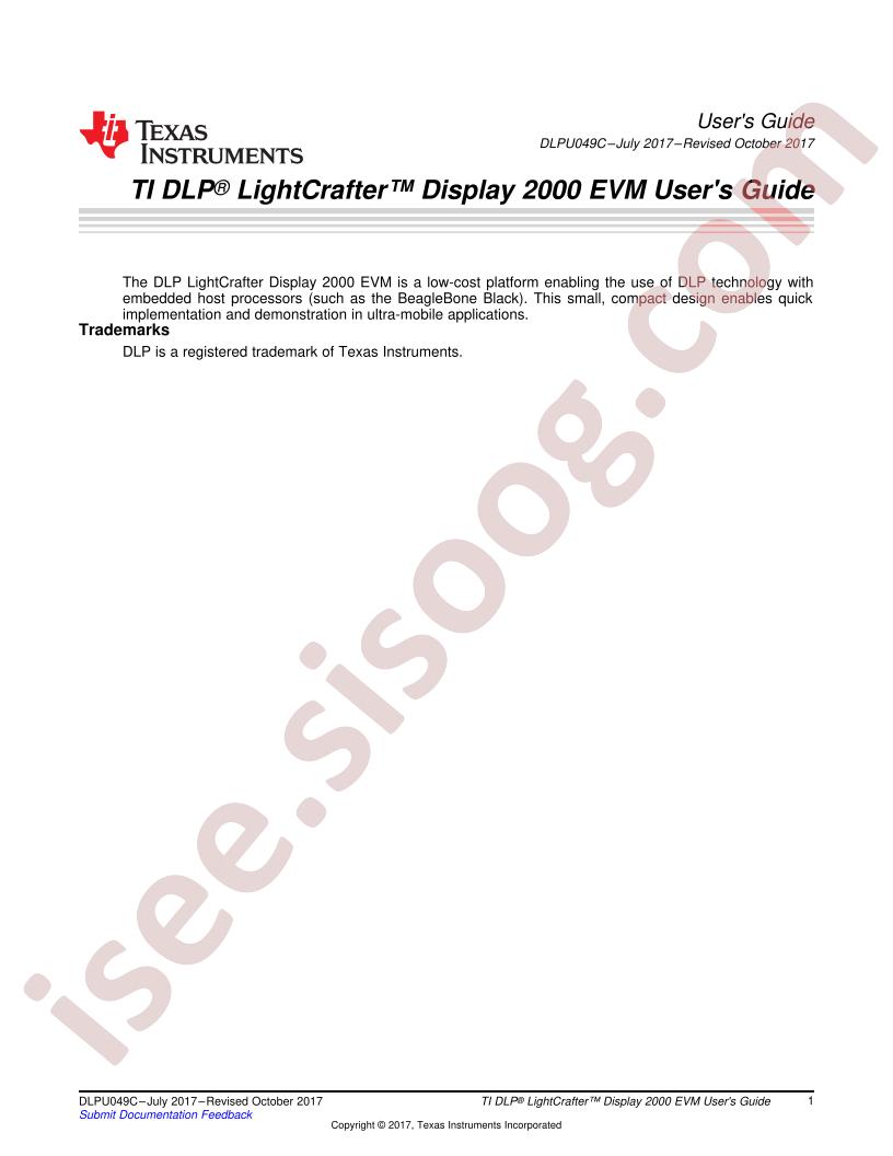 DLPDLCR2000EVM