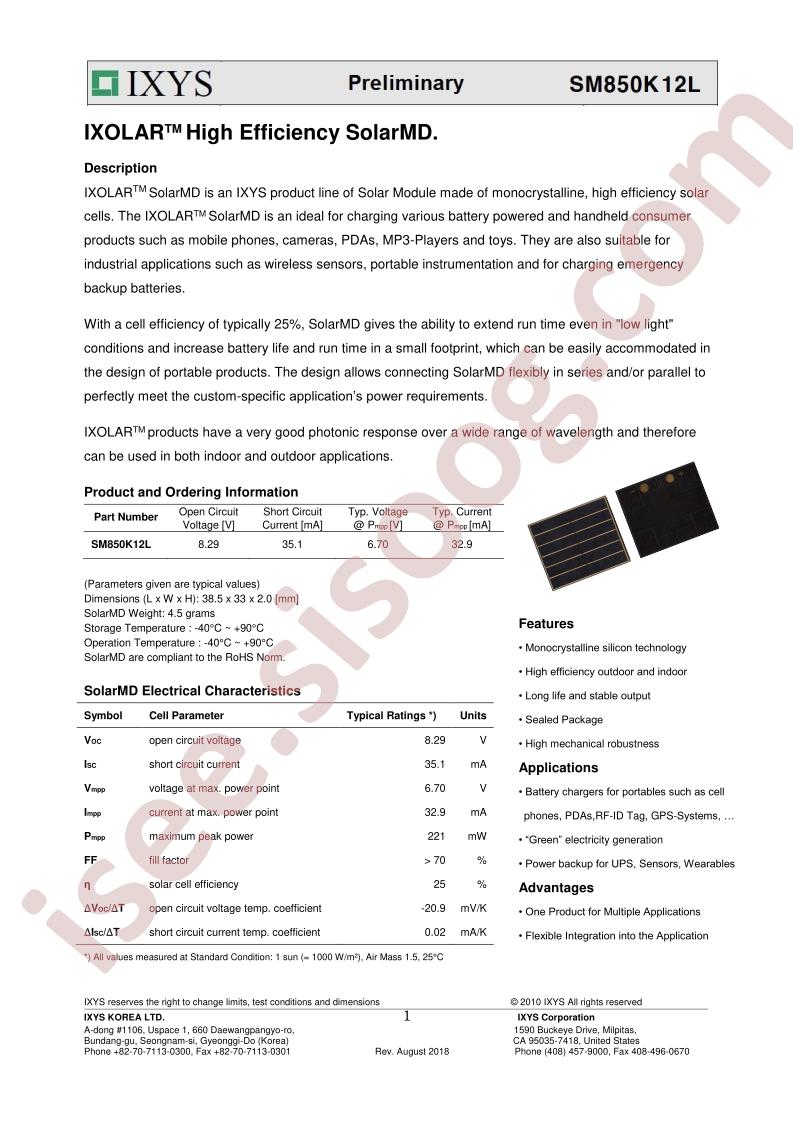 SM850K12L Datasheet Prelim~