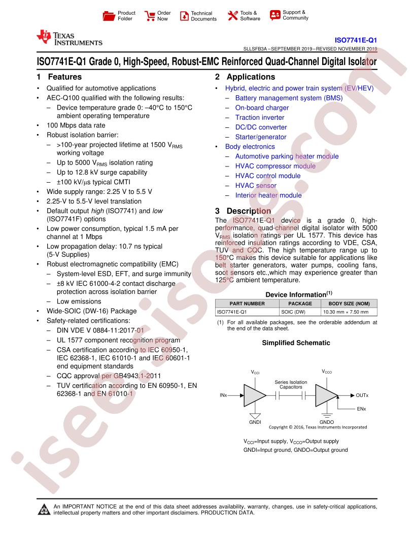 ISO7741E-Q1