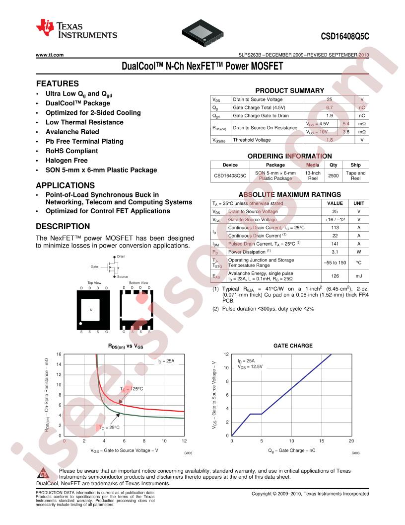 CSD16408Q5C