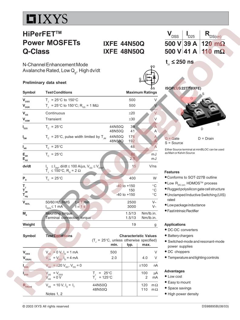 IXFE(44,48)N50Q